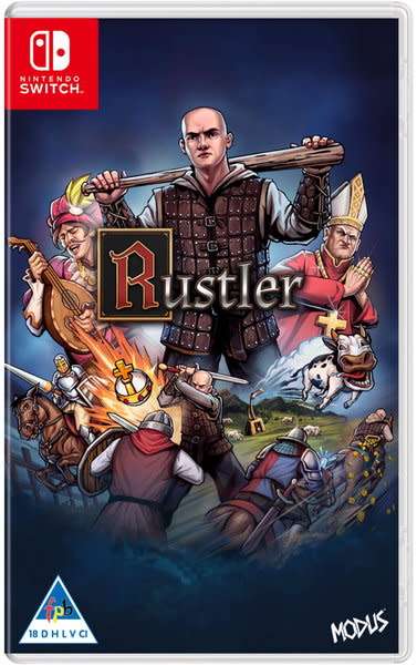 Nintendo switch game - rustler - new