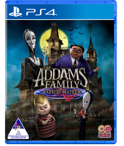 The addams family mansion mayhem game for ps4 - new