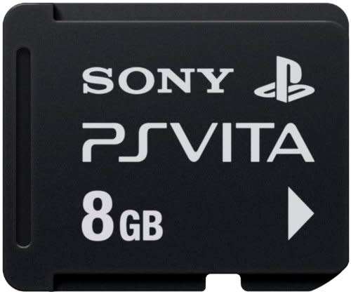 Official sony ps vita 8gb memory card -  ps vita