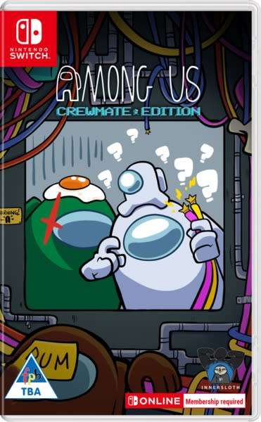 AMONG US - CREWMATE EDITION GAME FOR NINTENDO SWITCH (BRAND NEW SEALED)