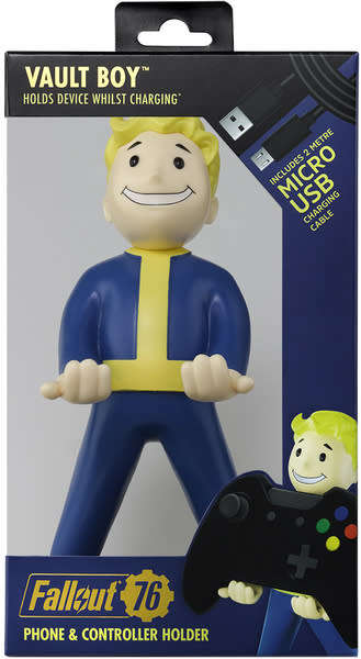 CABLE GUY: FALLOUT VAULT BOY 76 (PHONE AND CONTROLLER HOLDER) BRAND NEW