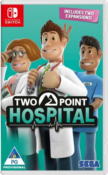 Nintendo switch game - two point hospital - new