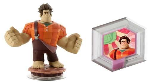 Disney infinity game wreck-it ralph figure - character with sugar rush terrain power disc