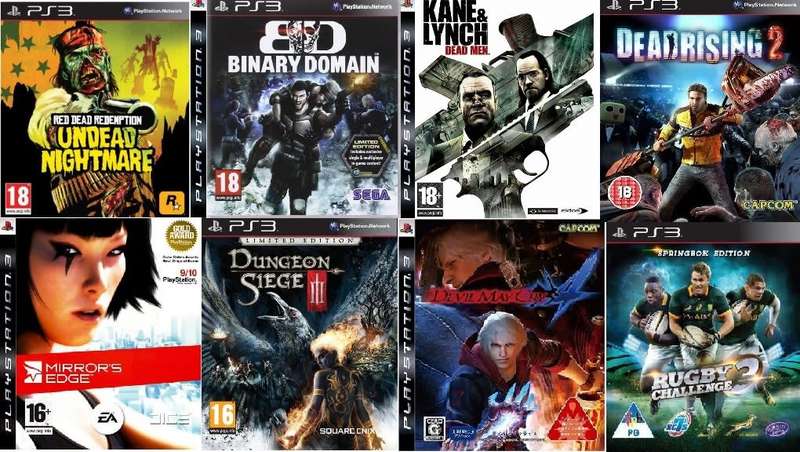 8  Playstation 3 Games Bundle (PS3)
