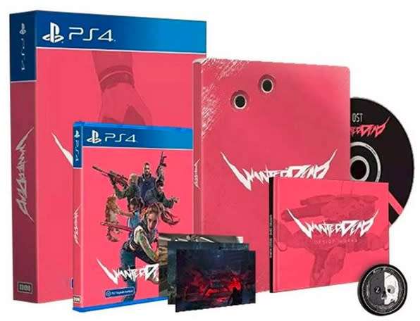 Wanted dead collector`s edition game for ps4 - new
