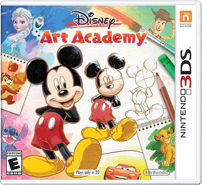 Nintendo 3ds game - disney art academy
