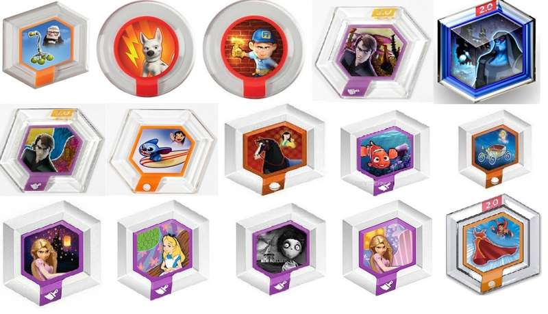 Mix disney infinity power disc bundle
