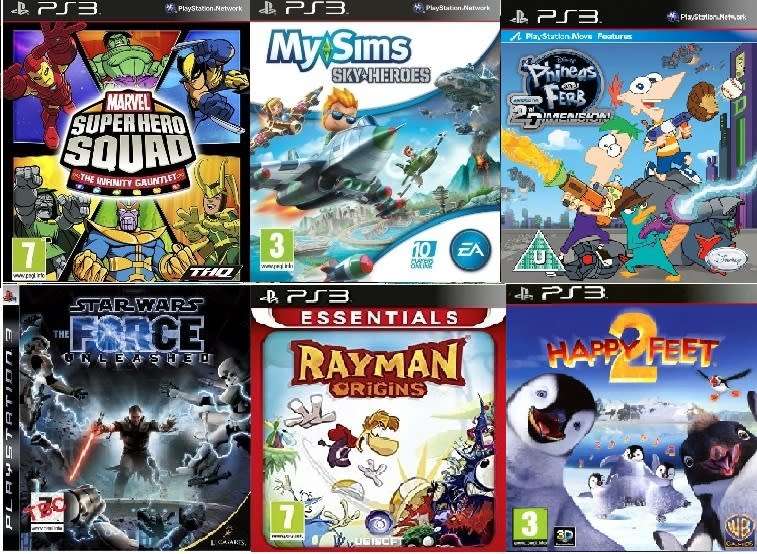 6 Playstation 3 Games Bundle (PS3)