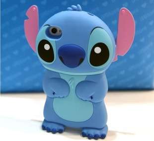 Special Offer!!! iphone 4 4s cover - Stitch with Movable Ears+**FREE Screen Protector**