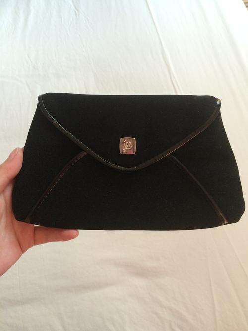 LANCOME Small Black Bag With Logo