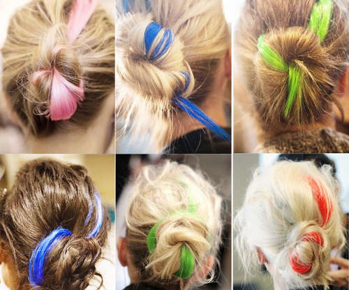 *SALE*Colorful Clip-on Hair Extensions-11 Colors Available!Perfect4Parties&Night Clubs!