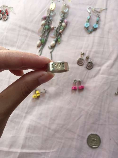 925 Silver "LOVE" Ring