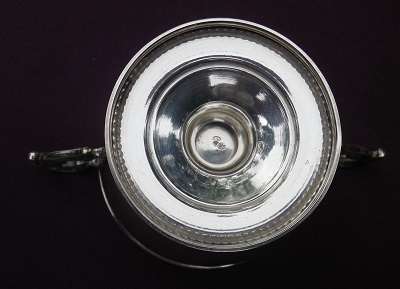 FOR Vladm80 ONLY PLEASE!!! Charming Continental 800 silver lidded trophy-design candy or sugar bowl.