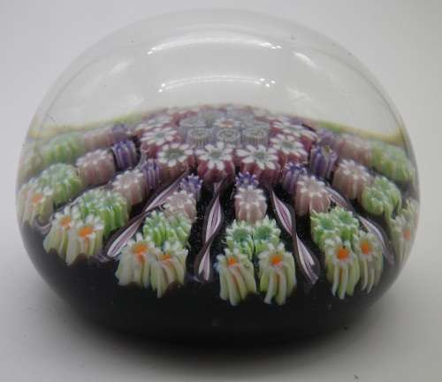 NB: FOR MANDY ONLY. THANK YOU. Lovely Vintage MURANO MILLEFIORE PAPERWEIGHT. 6cm x 4cm