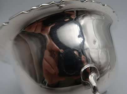 Hallmarked Sterling Silver Sugar bowl  Birmingham 1922 84 grms 10 x 5.5 cm