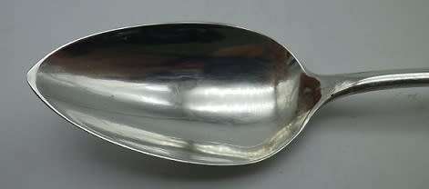 Vintage BRIGHT CUT 800 Silver teaspoons. Continental 49grms. 13 cm long