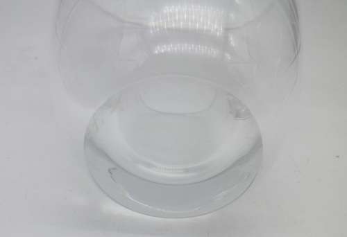 ORREFORS crystal vase c1935 Vicke Lindstrand .Etched with mother & child 11.5cm high Signed