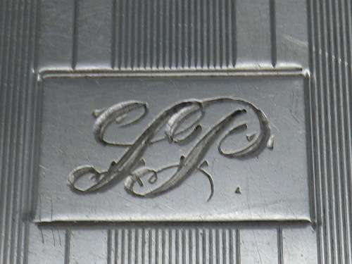 FOR PLAKAM0926 ONLY PLEASE!! Art Deco Hallmarked Sterling Silver Cigarette case. Birmingham, 1930