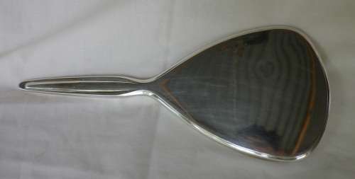 Vintage WMF Germany Silver Plated EPNS hand held dressing table mirror