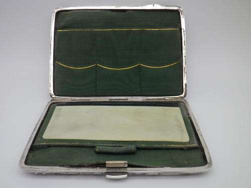Reynolds Angels Antique Hallmarked Silver Purse Aide Memoire Birmingham 1905 Henry Matthews