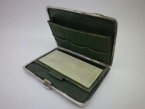 Reynolds Angels Antique Hallmarked Silver Purse Aide Memoire Birmingham 1905 Henry Matthews