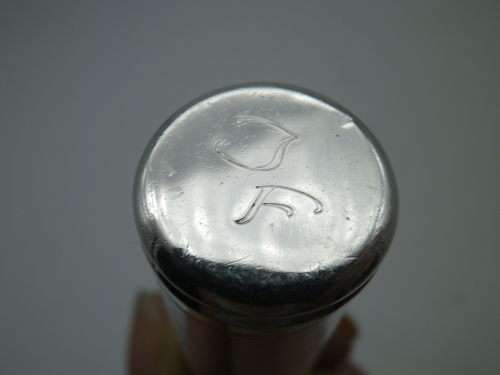 Art Deco 935 Silver lipstick holder. 1.8 x 5.5 cm  12.1 g Maker: Kosca RARE!
