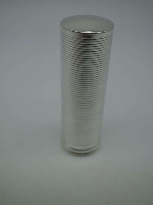 Art Deco 935 Silver lipstick holder. 1.8 x 5.5 cm  12.1 g Maker: Kosca RARE!