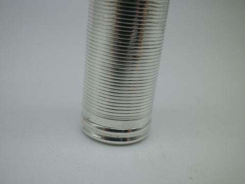 Art Deco 935 Silver lipstick holder. 1.8 x 5.5 cm  12.1 g Maker: Kosca RARE!