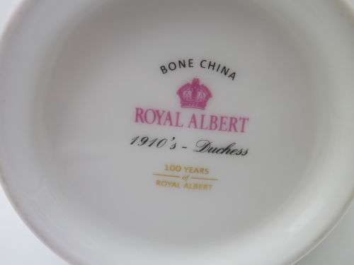 ROYAL ALBERT `DUCHESS`  SPECIAL CENTENARY EDITION MILK JUG 2010