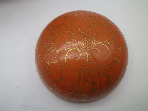 Huge Dragon & Phoenix c1960S Chinese Porcelain Ginger Jar.  20CM