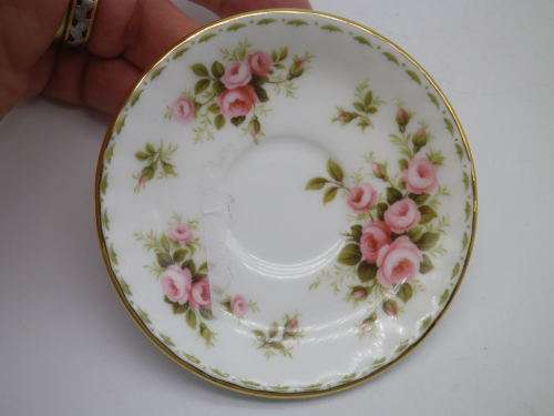 Miniature Royal Albert FLOWERS OF THE MONTH - JUNE- DUO