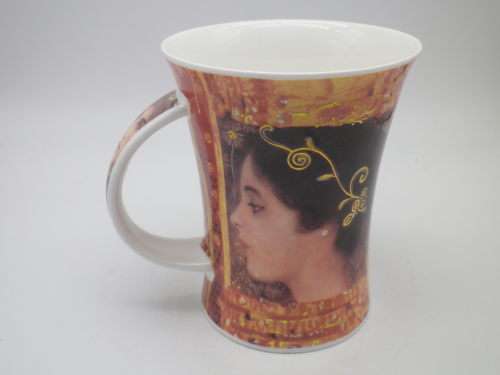GUSTAV KLIMT `DESIRE` large mug. Dunoon Fine China England 11.5 cm WOW!!!