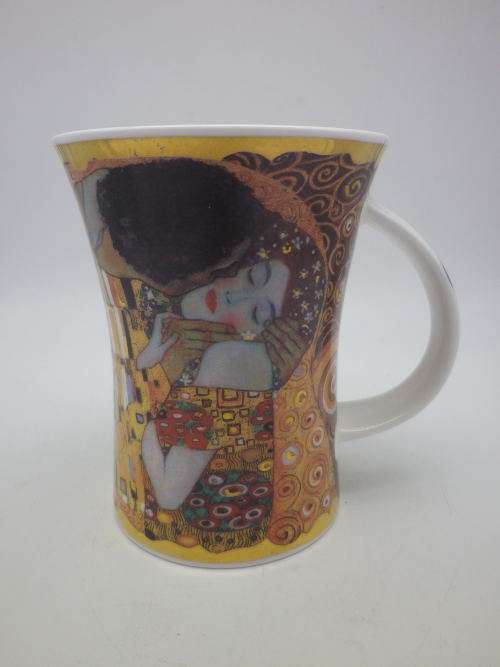 GUSTAV KLIMT `Belle Epoque` Large Mug. Dunoon Fine China, England 11.5 cm