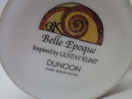 GUSTAV KLIMT `Belle Epoque` Large Mug. Dunoon Fine China, England 11.5 cm
