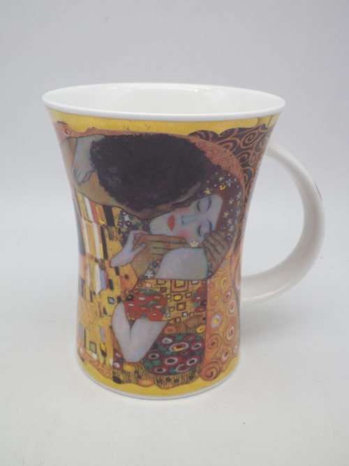 GUSTAV KLIMT `Belle Epoque` Large Mug. Dunoon Fine China, England 11.5 cm
