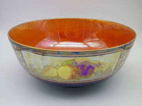 GORGEOUS Lustreware fruit bowl. Royal Staffordshire Pottery Wilkenson Ltd Burslem England.
