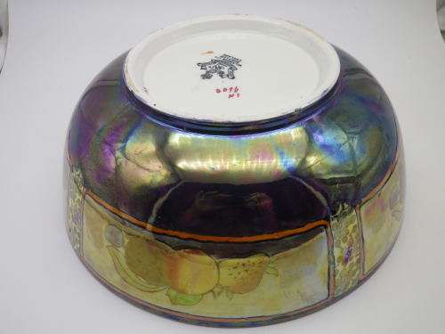 GORGEOUS Lustreware fruit bowl. Royal Staffordshire Pottery Wilkenson Ltd Burslem England.