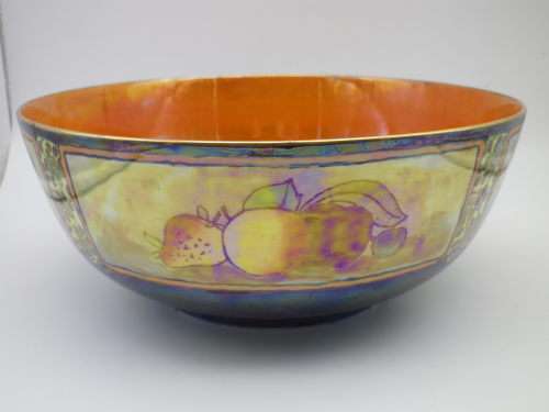 GORGEOUS Lustreware fruit bowl. Royal Staffordshire Pottery Wilkenson Ltd Burslem England.