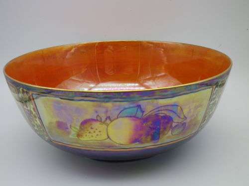 GORGEOUS Lustreware fruit bowl. Royal Staffordshire Pottery Wilkenson Ltd Burslem England.