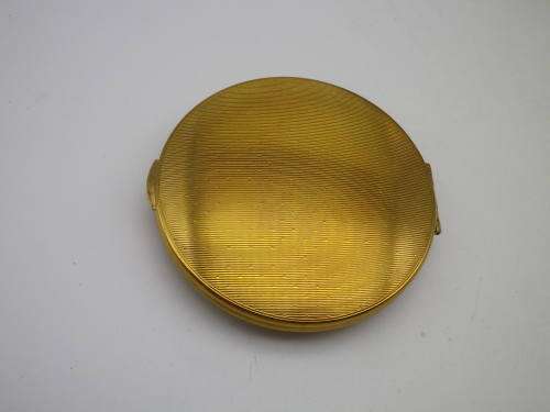 Vintage Powder Compact, Lipstick Holder & Comb Set Kigu London In Original Box