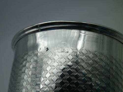 Antique AUSTRIAN or Austro Hungarian SILVER beaker. Fine Quality 74 grms.  8.5 cm tall