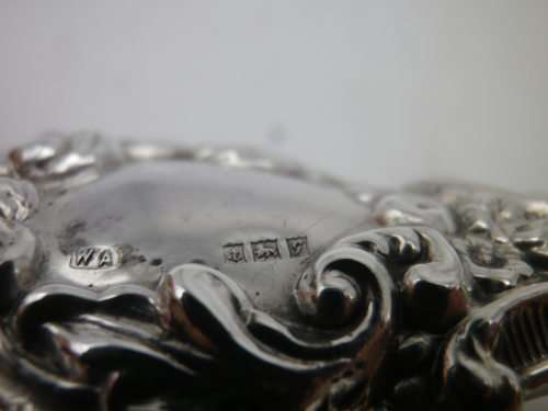 Bell with beautiful Hallmarked Silver Handle. Birmingham, 1956 Maker: William Adams Ltd