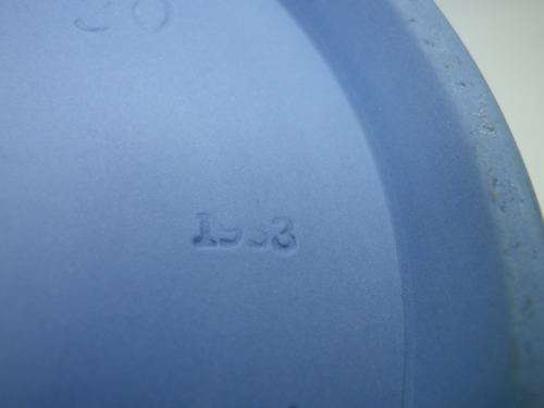 Large VINTAGE 1953 WEDGWOOD BLUE JASPERWARE JUG. 13 cm Excellent Condition
