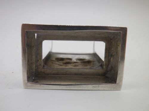 ANTIQUE Hallmarked silver Matchbox holder. BIRMINGHAM 1904  REYNOLDS ANGELS DESIGN 16.13g