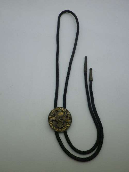 Vintage HARLEY DAVIDSON neck tie medallion