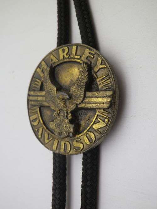 Vintage HARLEY DAVIDSON neck tie medallion