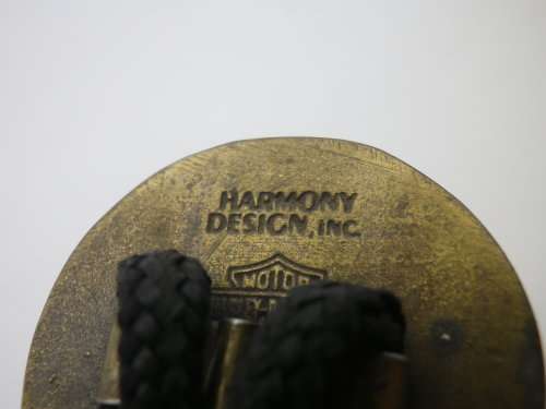 Vintage HARLEY DAVIDSON neck tie medallion