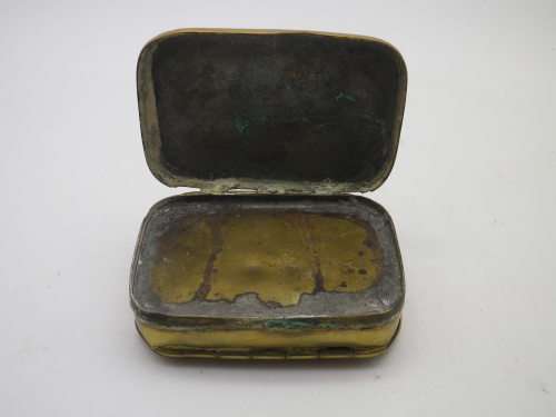 Vintage Brass box with secret compartmet