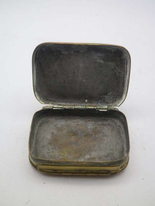 Vintage Brass box with secret compartmet