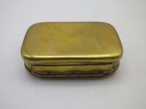 Vintage Brass box with secret compartmet